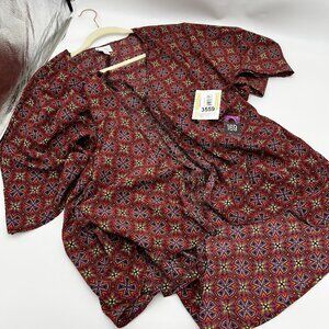 New With Tags LuLaRoe Lindsay kimono styled cardigan in medium (10-18)